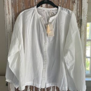 Doen The Jane Blouse in Salt